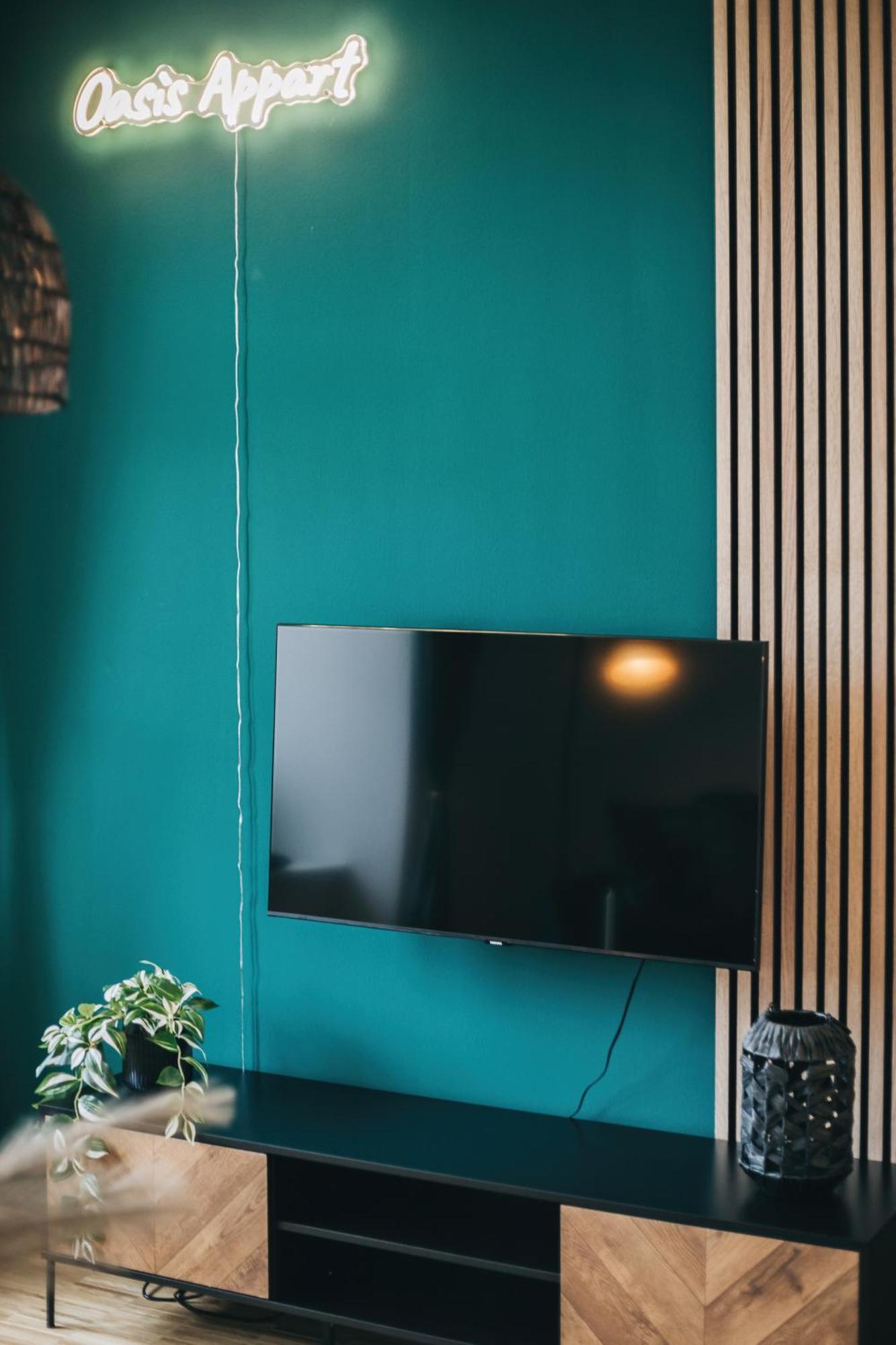 Oasis Appart - Wohnen In Dresden - Netflix - Tiefgarage - Dachterrasse Zimmer foto
