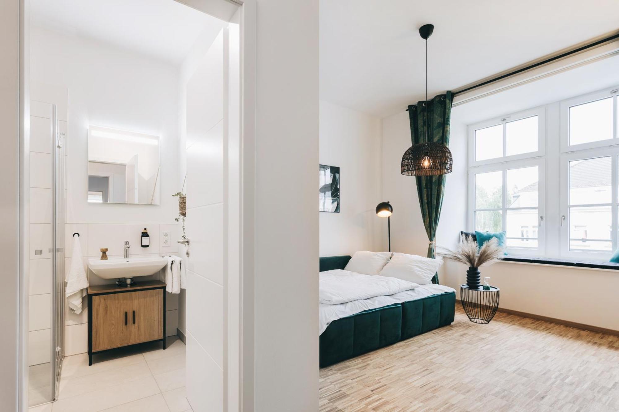 Oasis Appart - Wohnen In Dresden - Netflix - Tiefgarage - Dachterrasse Zimmer foto